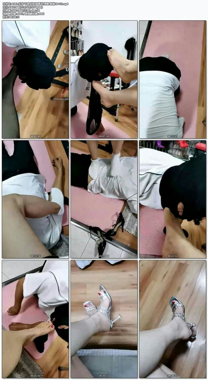 1683.乐爷 午夜玩奴 舔裸足 深喉 踩踏 38-11